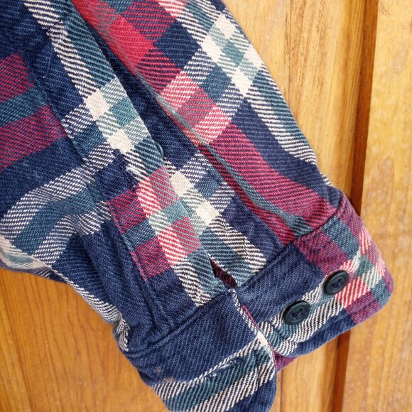 Eddie Bauer flannel shirt jacket - Picture 9 of 11